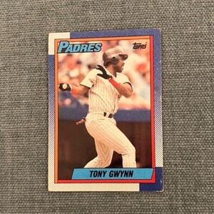 1990 Topps San Diego Padres Baseball Card Trading Card